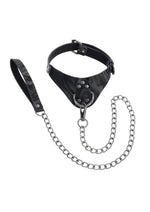Load image into Gallery viewer, Velvet Noir Collar and Leash - Black