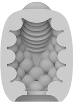 Load image into Gallery viewer, Vibeggs Blow Misty Unisex Masturbation Egg - Blue/White