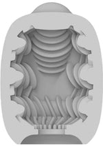 Load image into Gallery viewer, Vibeggs Ribs Delight Unisex Masturbation Egg - Blue/White