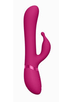 Load image into Gallery viewer, Vive Chou Rechargeable Silicone G-Spot Rabbit and Clitoral Stimulator