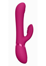 Load image into Gallery viewer, Vive Etsu Rechargeable Silicone Pulse Wave G-Spot Rabbit and Clitroal Stimulator