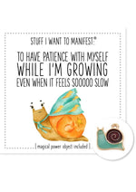 Load image into Gallery viewer, Warm Human Be Patient with Myself As I Grow