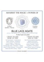 Load image into Gallery viewer, Warm Human Blue Lace Agate - Blue