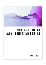 Load image into Gallery viewer, Warm Human Lady Boner Greeting Card
