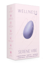 Load image into Gallery viewer, Wellness Serene Vibe Rechargeable Silicone Vibrating Egg with Remote - Lavender/Purple