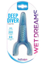 Load image into Gallery viewer, Wet Dreams Deep Diver Tongue Vibrator - Blue