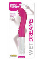 Load image into Gallery viewer, Wet Dreams Snake Charmer Textured Vibrator - Magenta/Pink