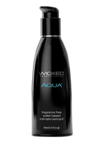 Load image into Gallery viewer, Wicked Aqua Water Based Lubricant Fragrance Free - 2oz