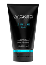 Load image into Gallery viewer, Wicked Jelle Chill Water Based Cooling Anal Gel - 4oz