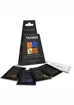 Load image into Gallery viewer, Wicked Teasers Coffee House Lubricant Packettes (8 Pack) - Assorted Flavors