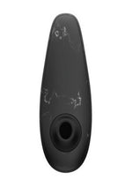 Load image into Gallery viewer, Womanizer Marilyn Monroe Special Edition Rechargeable Clitoral Stimulator - Black/Black Marble