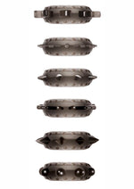 Load image into Gallery viewer, Zero Tolerance Cockstars Cock Ring Kit - Smoke - 6 Piece Kit