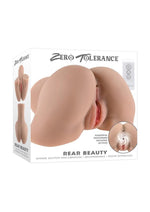 Load image into Gallery viewer, Zero Tolerance Rear Beauty Rechargeable Dual Vibrating Realistic Ass and Vagina - Vanilla