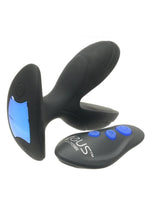 Load image into Gallery viewer, Zeus Electro-Spread 64x Vibrating and E-Stim Silicone Rechargeable Butt Plug with Remote Control