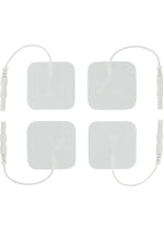 Load image into Gallery viewer, Zeus Electrosex Adhesive Electro-Pads - White - 4 Pack