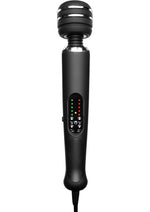 Load image into Gallery viewer, Zeus Electrosex Arcana Electro Vibe Silicone Wand Massager - Black