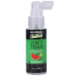 Photo of the bottle of GoodHead Juicy Head from Doc Johson (watermelon) shows its easy to use pump spray nozzle.