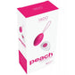 VeDO Peach Wearable Vibrating Egg w/ Remote in its box (pink).