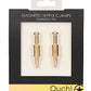 Ouch! Magnetic Nipple Clamps Diamond Pin in box.