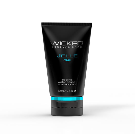 Wicked Sensual Care Jelle Chill Water Based Cooling Anal Gel 4oz.
