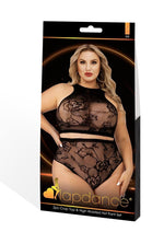 Load image into Gallery viewer, 2pc Crop Top and High Waisted Hot Pant
