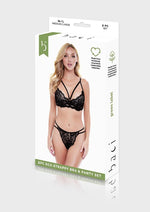 Load image into Gallery viewer, 2pc Eco Strappy Bra and Panty
