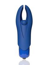 Load image into Gallery viewer, 4b Demon Rechargeable Silicone Mini Clitoral Stimulating Vibrator - Blue/Blueberry
