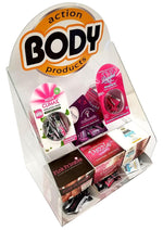 Load image into Gallery viewer, Body Action Female Products Acrylic Display (6 Assorted Bowls) - *Special Order*