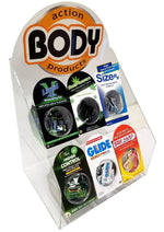 Load image into Gallery viewer, Body Action Male Products Acrylic Display (6 Assorted Bowls) - *Special Order*