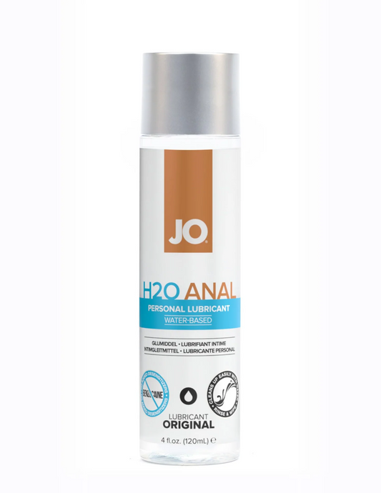 Front view of the System JO H2O Anal Water- Based Lubricant.