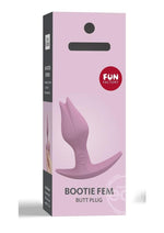 Load image into Gallery viewer, Bootie Fem Silicone Anal Plug - Rose Pink