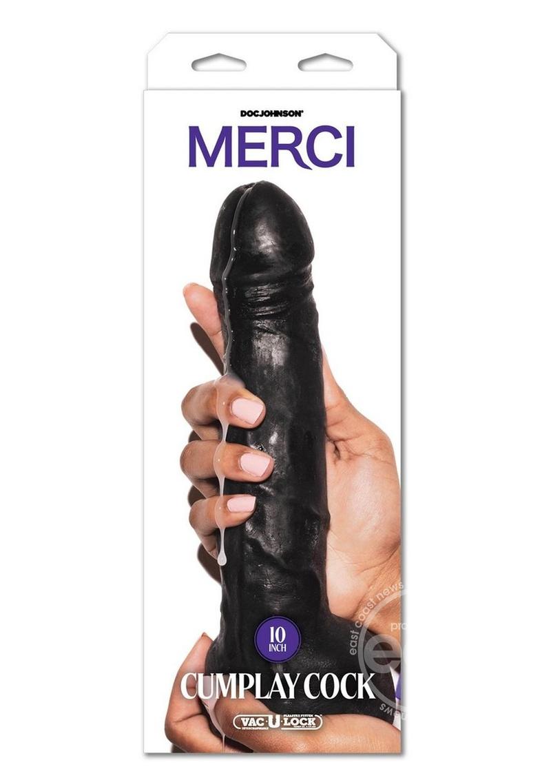 Merci Dual Density Ultraskyn Squirting Cumplay Cock with Removable Vac-U-Lock Suction Cup