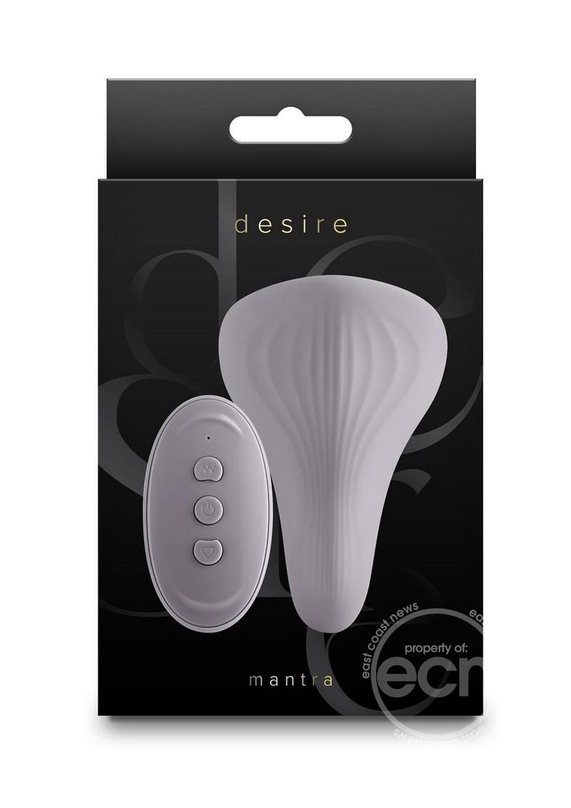 Desire - Mantra Rechargeable Silicone Vibrator