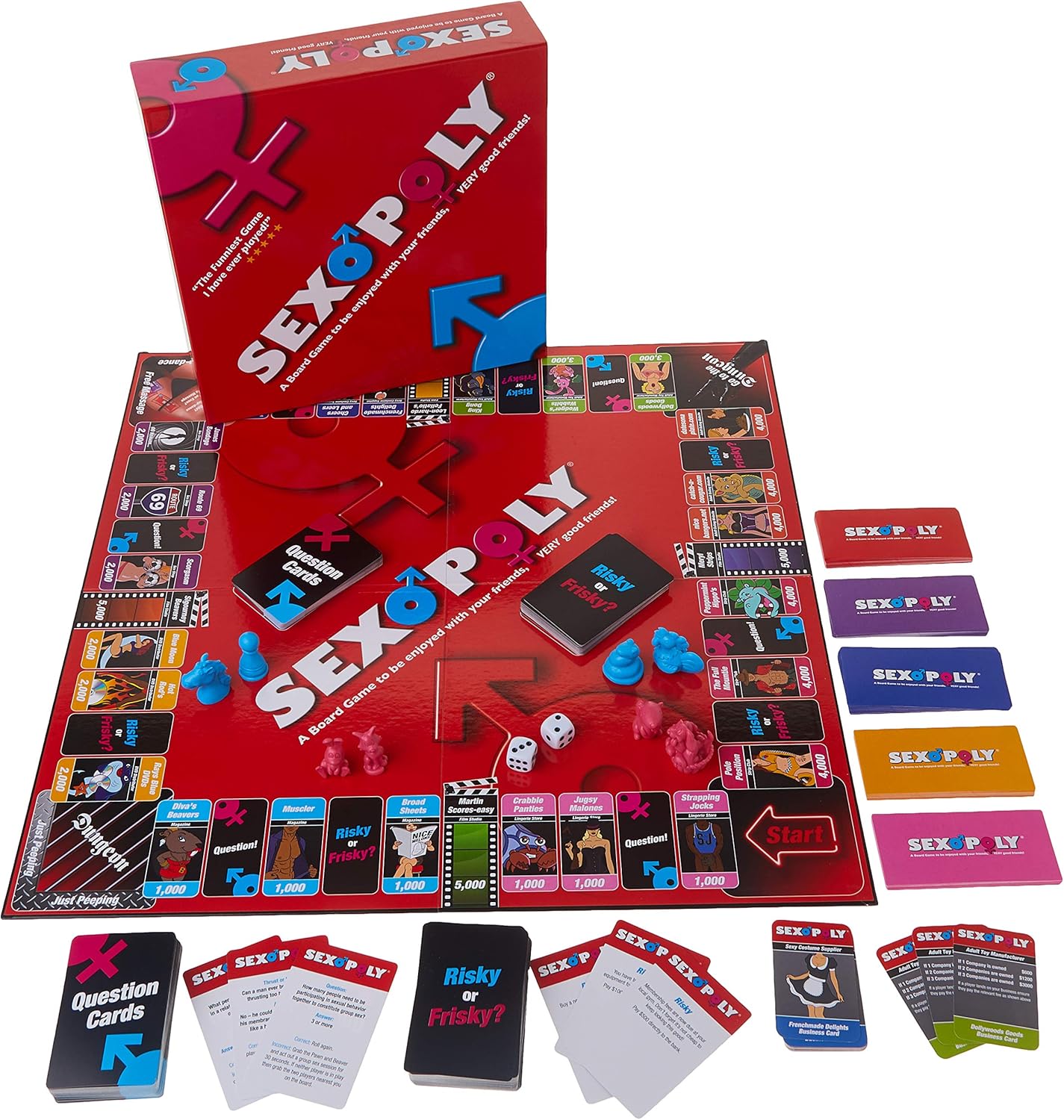 Sexopoly Board Game