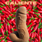 Ad for the Skinsations Amante Caliente Dildo from Hott Products.