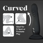 Image shows different positions that the Impressions Amsterdam Vibrator from Blush (black) can be used for due to its strong suction cup base.