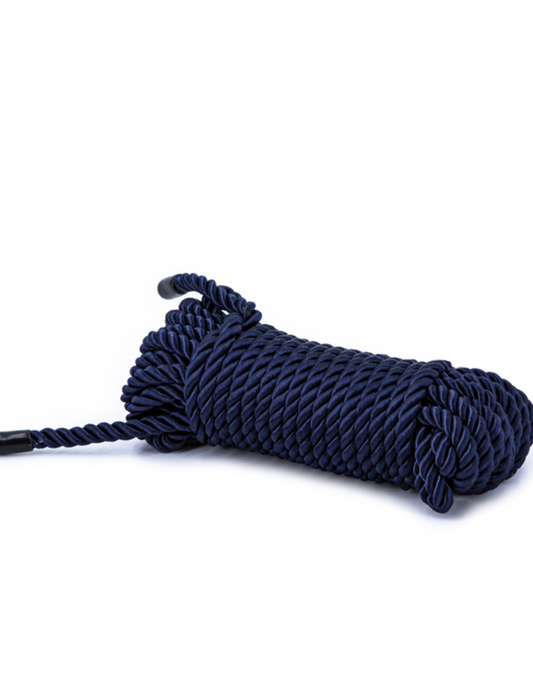 Photo of the Bondage Couture Rope from NS Novelties (blue).
