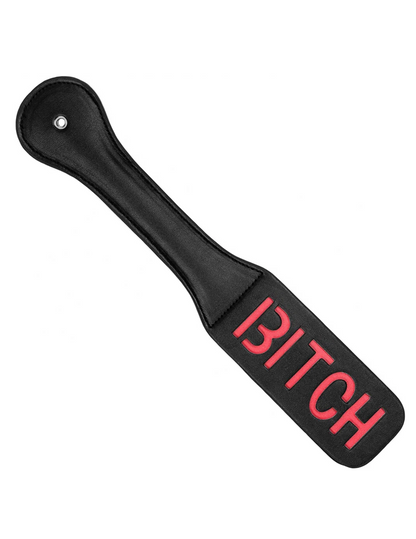 Ouch! Bonded Leather Paddle (Bitch).