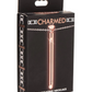 Photo for the box for the Rose Gold Charmed Vibrating Necklace from XR Brands.
