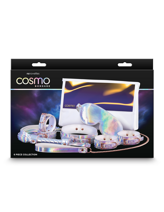 Photo of the box for the Cosmo Bondage Kit from NS Novelties.