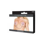 Load image into Gallery viewer, Darque Studded Cross Reusable Pasties w/Chain - Pink
