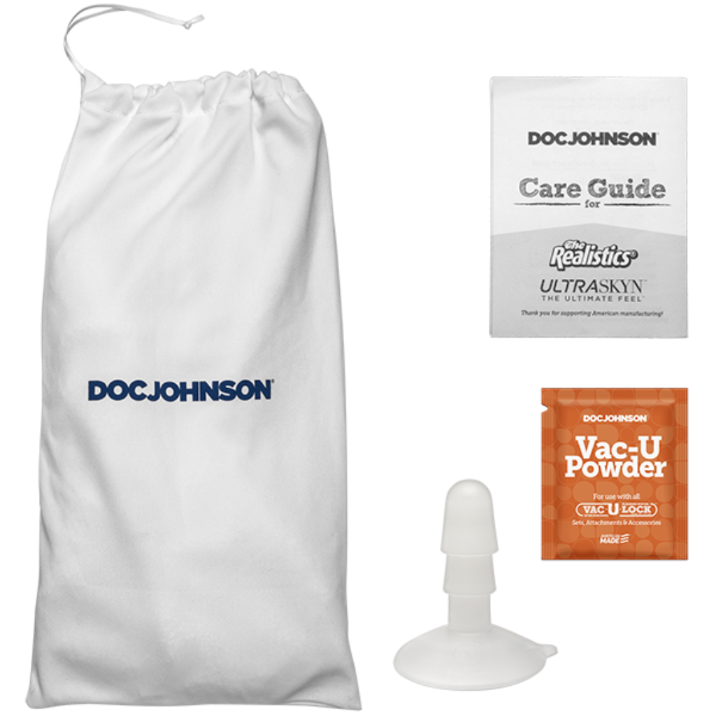 Doc Johnson - Full Silicone Signature Cocks - Owen Gray - 9in - Vanilla