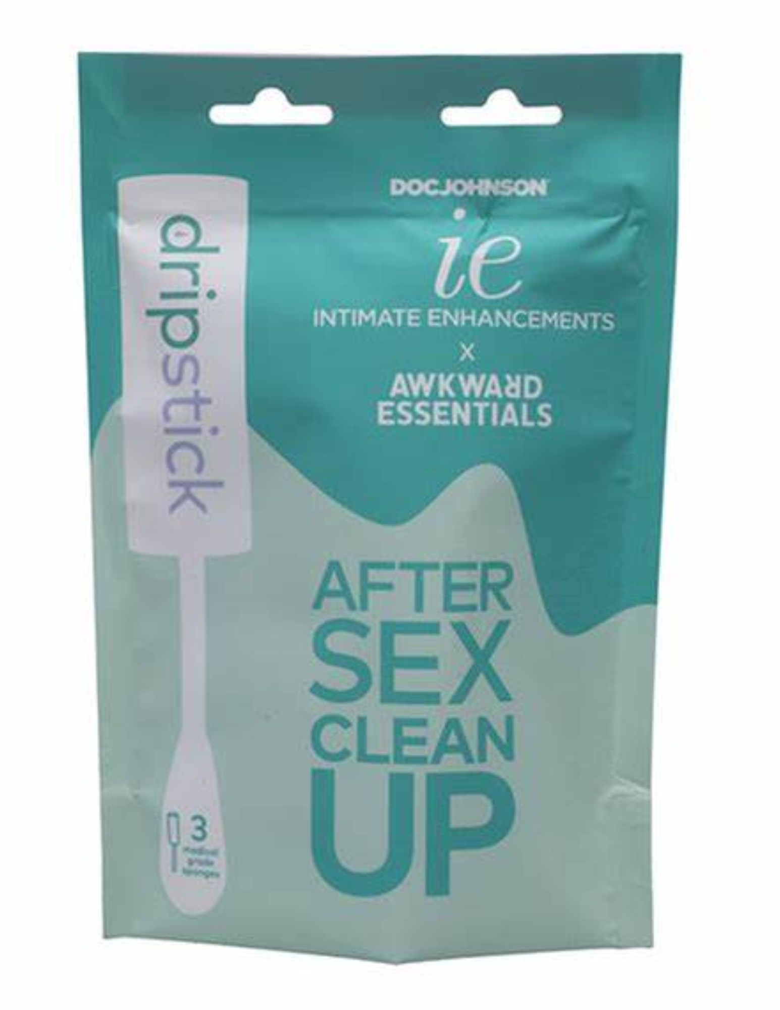 Award Winning After Sex Clean Up Sponge Dripsticks 3pk Doc Johnson Chazzy Couples Boutique 9726