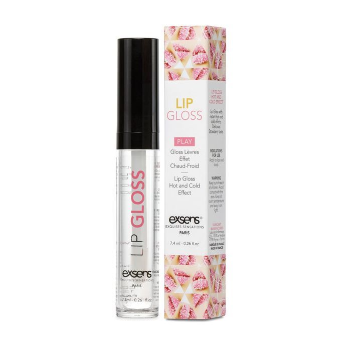 EXSENS of Paris - Hot Kiss Warming/Cooling Gloss - Strawberry