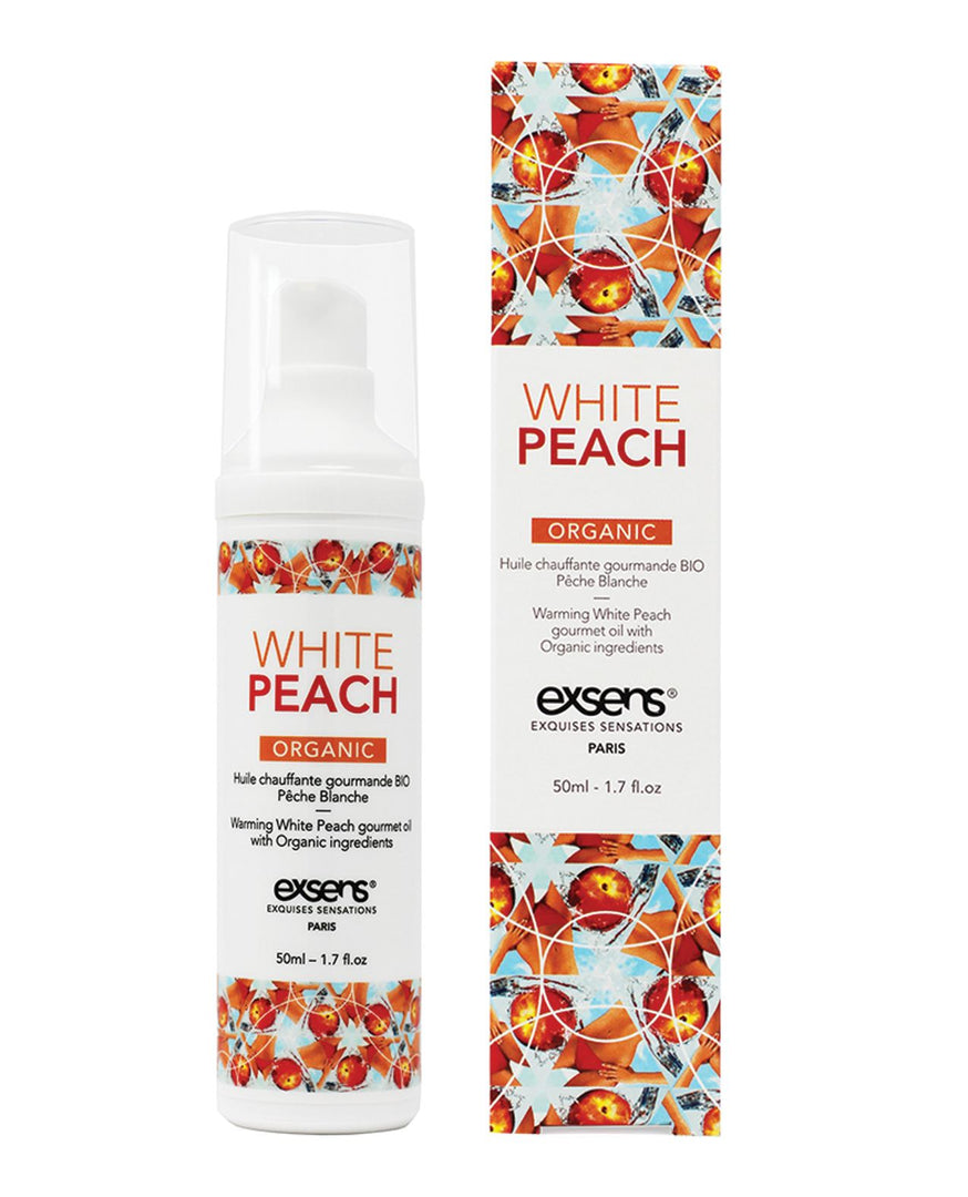 EXSENS of Paris - Organic Massage Oil - White Peach