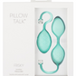Pillow Talk - Frisky Luxurious Pleasure Balls - Silicone Kegel Balls - (Pink, Teal)
