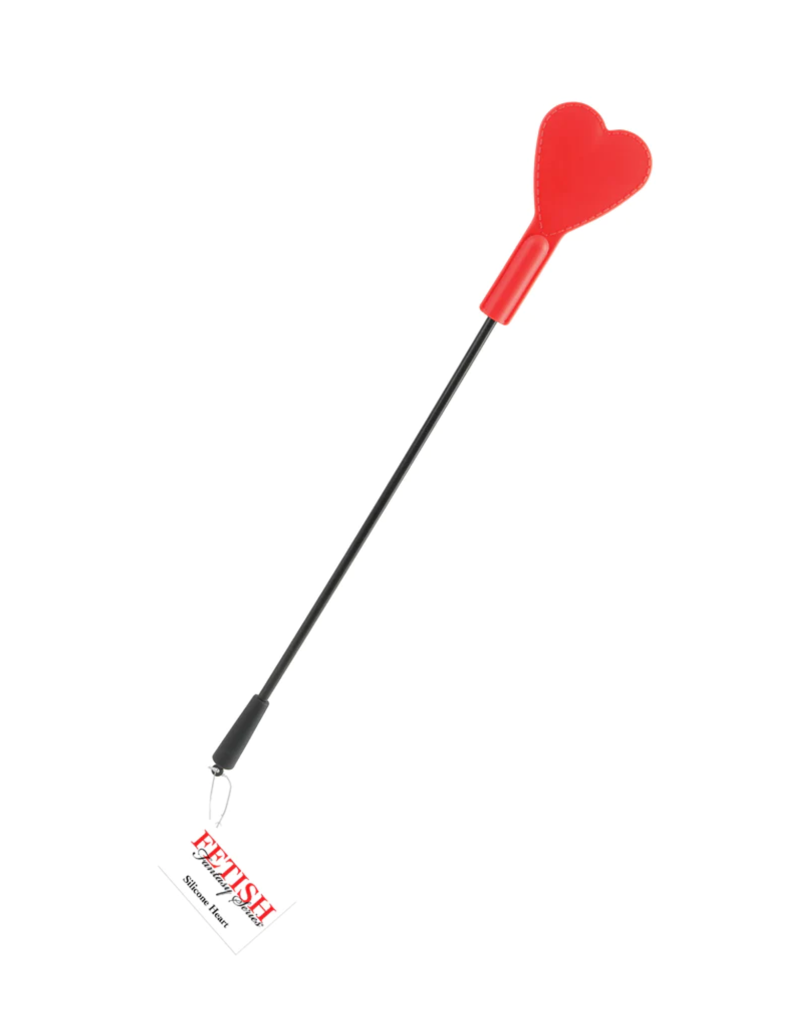 Photo of the Fetish Fantasy Silicone Heart Flapper from Pipedreams (red).