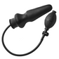 Master Series - Expand XL Inflatable Anal Plug - Black
