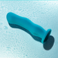Ad for the Impressions Miami Vibrator from Blush (teal) shows its waterproof capability.