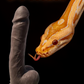 Ad for the Skinsations Python Dildo from Hott Products.